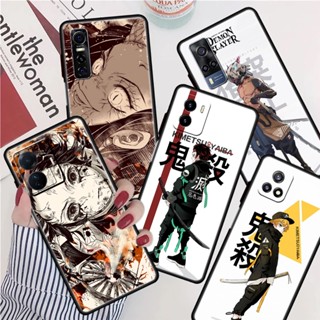 เคสซิลิโคนนิ่ม ลายอนิเมะ Demon Slayer ป้องกันกล้อง สําหรับ Vivo Y51 Y33 Y72 Y52 Y75 Y55 Y74S Y76S Y77E Y50 Y30 Y30I Y31S Y54S Y33S Y33T Y51S Y53S 5G