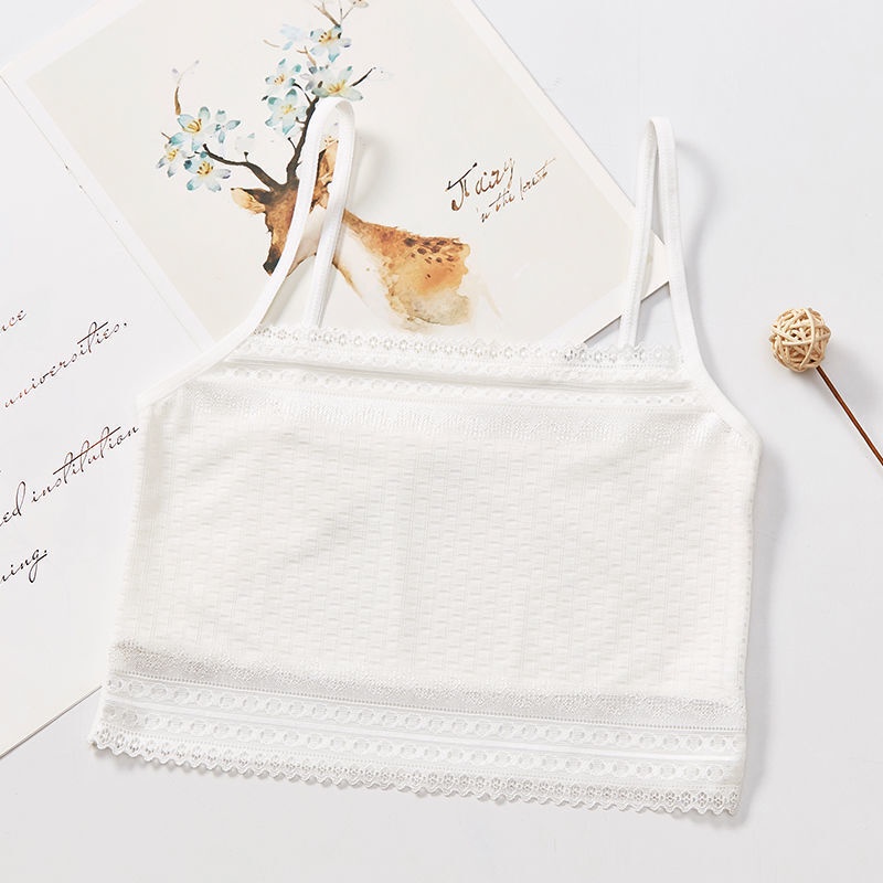 เสื้อกล้ามกีฬา แบบบาง แต่งลูกไม้ สําหรับผู้หญิง - รูปที่ 4