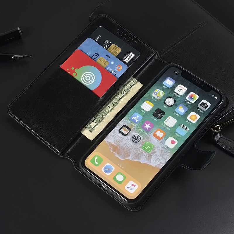 เคสโทรศัพท์หนัง PU ฝาพับ พร้อมช่องใส่บัตร สไตล์คลาสสิก สําหรับ Wiko Y82 Y81 Y80 Y70 Wiko Y62 Plus Y61 Y60 Y52 Y51 Y50