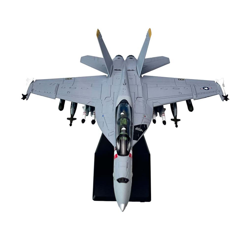 1/100 Scale US F18 F/A-18F Super Hornet VFA-2 Fighter Jet เครื่องบิน Aircra โลหะทหารเครื่องบินของเล่