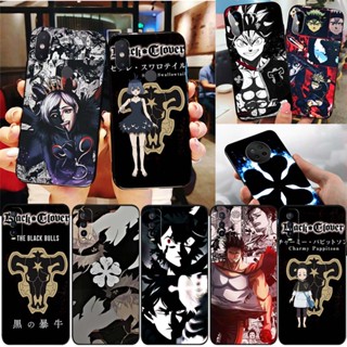 เคสโทรศัพท์ซิลิโคน TPU แบบนิ่ม ลาย FM51 อนิเมะ Black Clover สําหรับ Xiaomi Poco M6 Pro Redmi 12 5G Note 12T Pro 12R