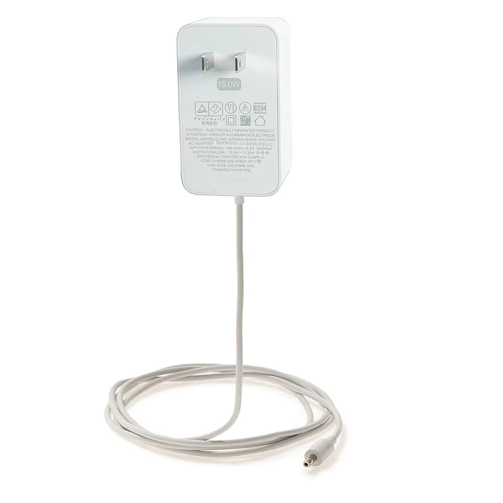 แหล่งจ่ายไฟ 15W สําหรับ Echo Dot 3rd Charger สายไฟสําหรับ Echo Dot (3rd/4th Gen) พร้อมนาฬิกา,Echo Do