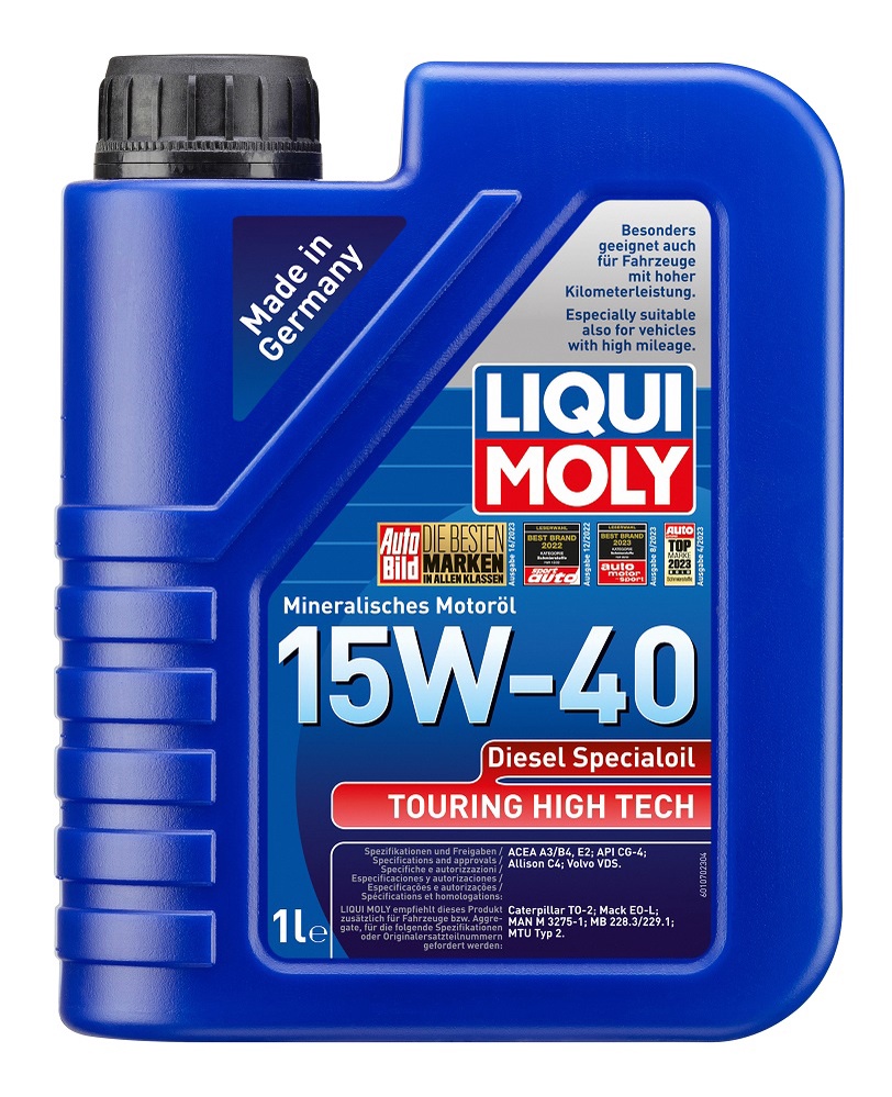 Liqui Moly Touring High Tech Diesel น้ํามันพิเศษ 15W-40 1 ลิตร