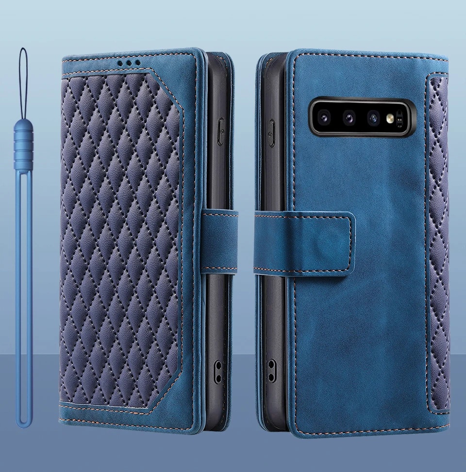 เคสโทรศัพท์มือถือหนัง ฝาพับ พร้อมช่องใส่บัตร สําหรับ Samsung Galaxy S10 5G S10E Plus S10 Plus S10Plus 5G S 10 S10+