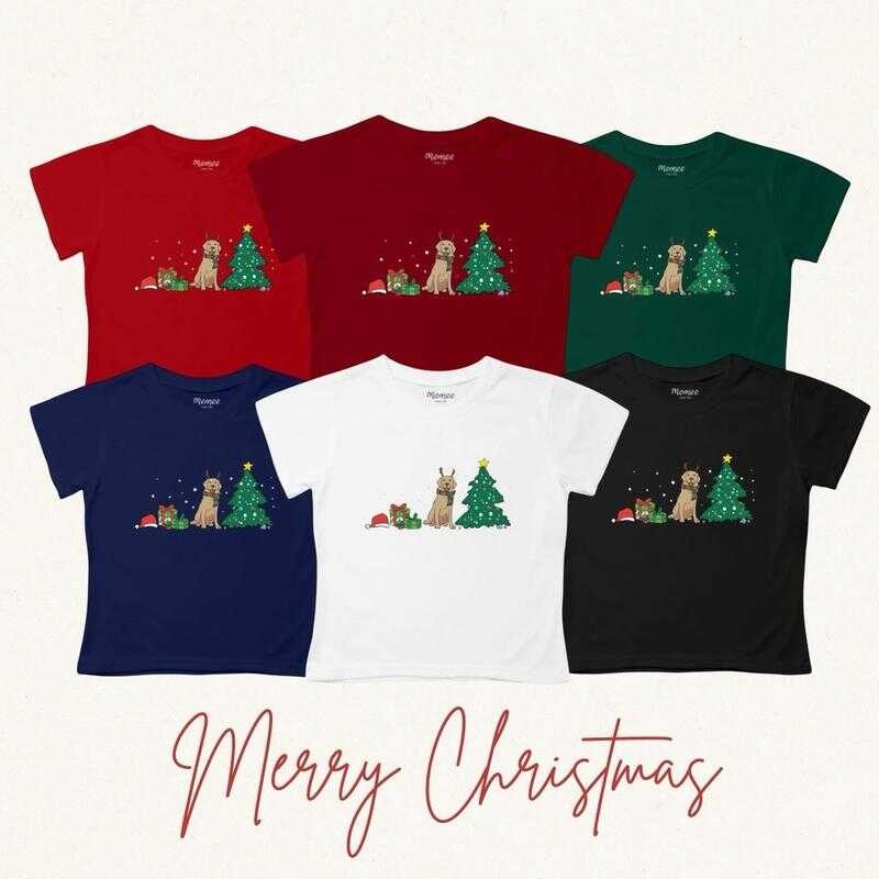 Memee ~ เสื้อยืดผ้าคอตตอน Baby Tee (คริสต์มาส)เสื้อผู้หญิง