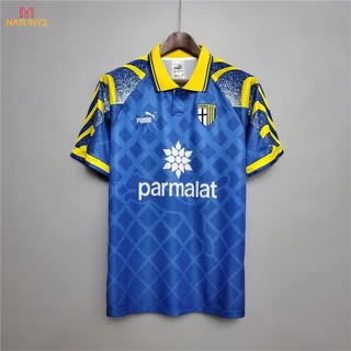 02-03 Parma Away เสื้อฟุตบอลย้อนยุค Football