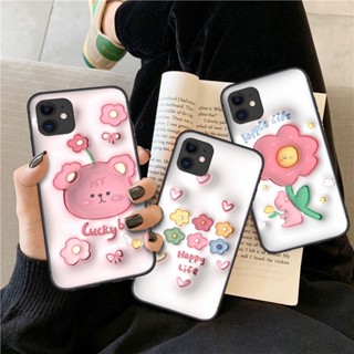 เคสโทรศัพท์มือถือแบบนิ่ม ลายดอกไม้น่ารัก 3D TY12 สําหรับ Realme 2 A5 3 Pro 5 5i 5s Q 6 6i 7 7i