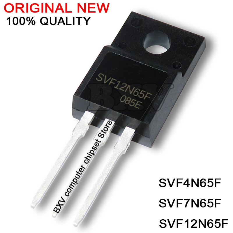 10PCS SVF4N65F TO-220F 4N65F SVD4N65F TO220 SVF4N65 650V 4A SVF7N65F SVF12N65F SVF12N65F ทรานซิสเตอร
