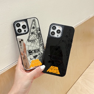 Casetify เคสโทรศัพท์มือถือนิ่ม กันกระแทก ลาย Star Wars สีดํา สําหรับ IPhone 15 14 11 Pro Max 12 13 Mini Case X XR XS Max SE 2020 6 7 8 Plus