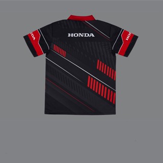 2023HONDA POLO BLACK เสื้อโปโลฮอนด้า สีดำ