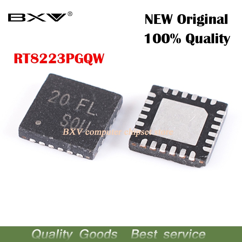 วงจรรวม RT8223PGQW RT8223PZQW RT8223P 20=EL 20=DF 20=FF 20 5 ชิ้น ชิปแล็ปท็อป QFN