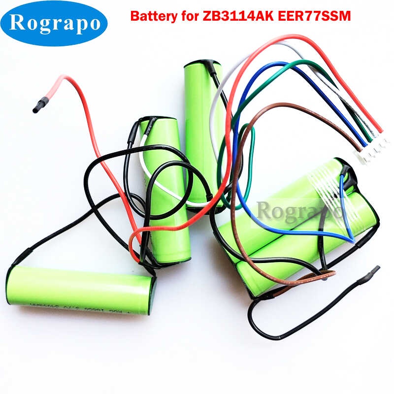 Electrolux Zb3114ak Eer77ssm หุ่นยนต์ดูดฝุ่นใหม่ 3200Mah / 2600Mah Li-Ion แบตเตอรี่