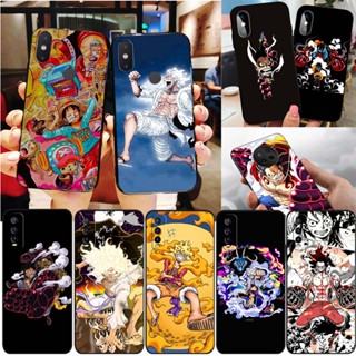 เคสโทรศัพท์มือถือซิลิโคน TPU แบบนิ่ม ลาย FM118 One Piece Luffy Gears 5 Icon สําหรับ Xiaomi Poco M6 Pro Redmi 12 5G Note 12T Pro 12R