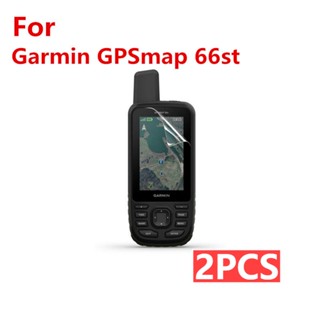 2 ชิ้น สําหรับ For Garmin GPSmap 66st ป้องกันหน้าจอ HD ป้องกันรอยขีดข่วน PET ฟิล์มนุ่ม ฟิล์มป้องกันโทรศัพท์มือถือ