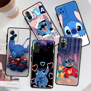 เคสโทรศัพท์มือถือ ซิลิโคนนิ่ม กันรอยกล้อง ลายดิสนีย์ สติตช์ สําหรับ Xiaomi Redmi NOTE 10 10T 10S PRO 10 PRO MAX 11T 11S 11 4G 5G