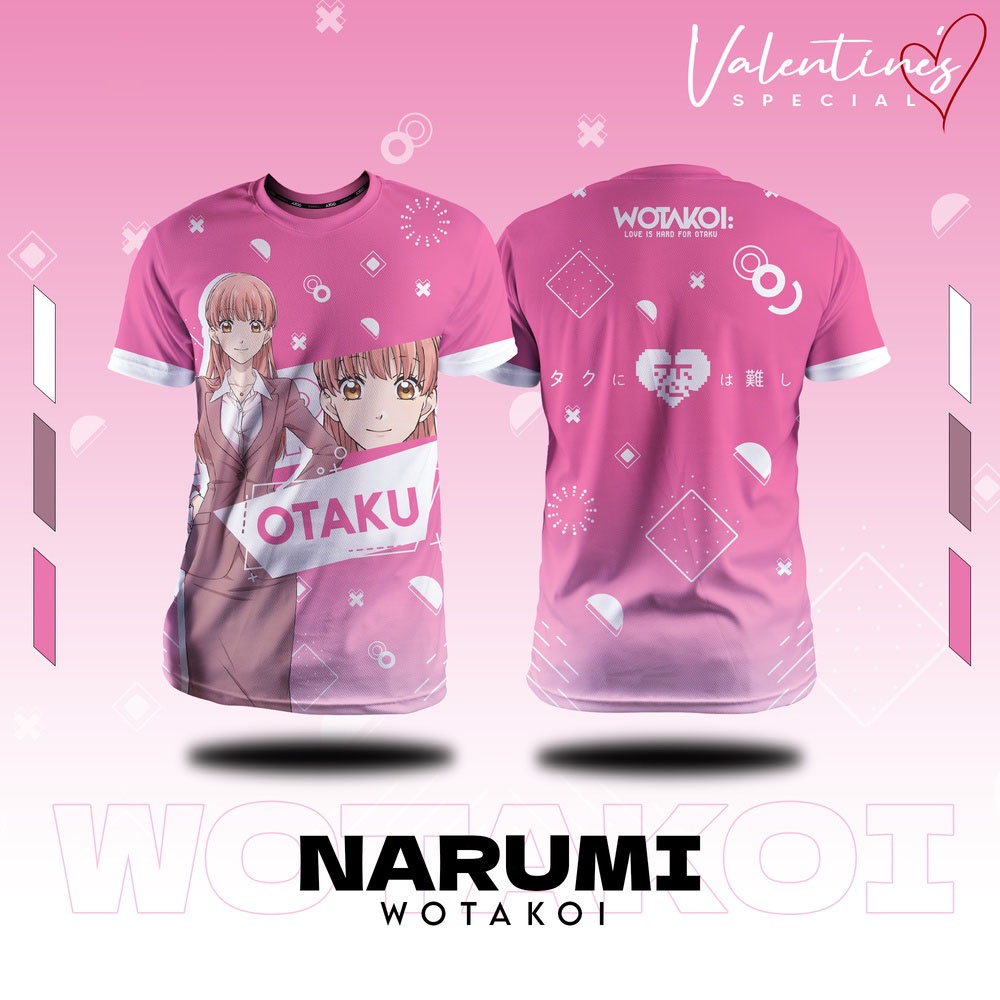 เสื้อยืดอนิเมะ " Wotakoi "
