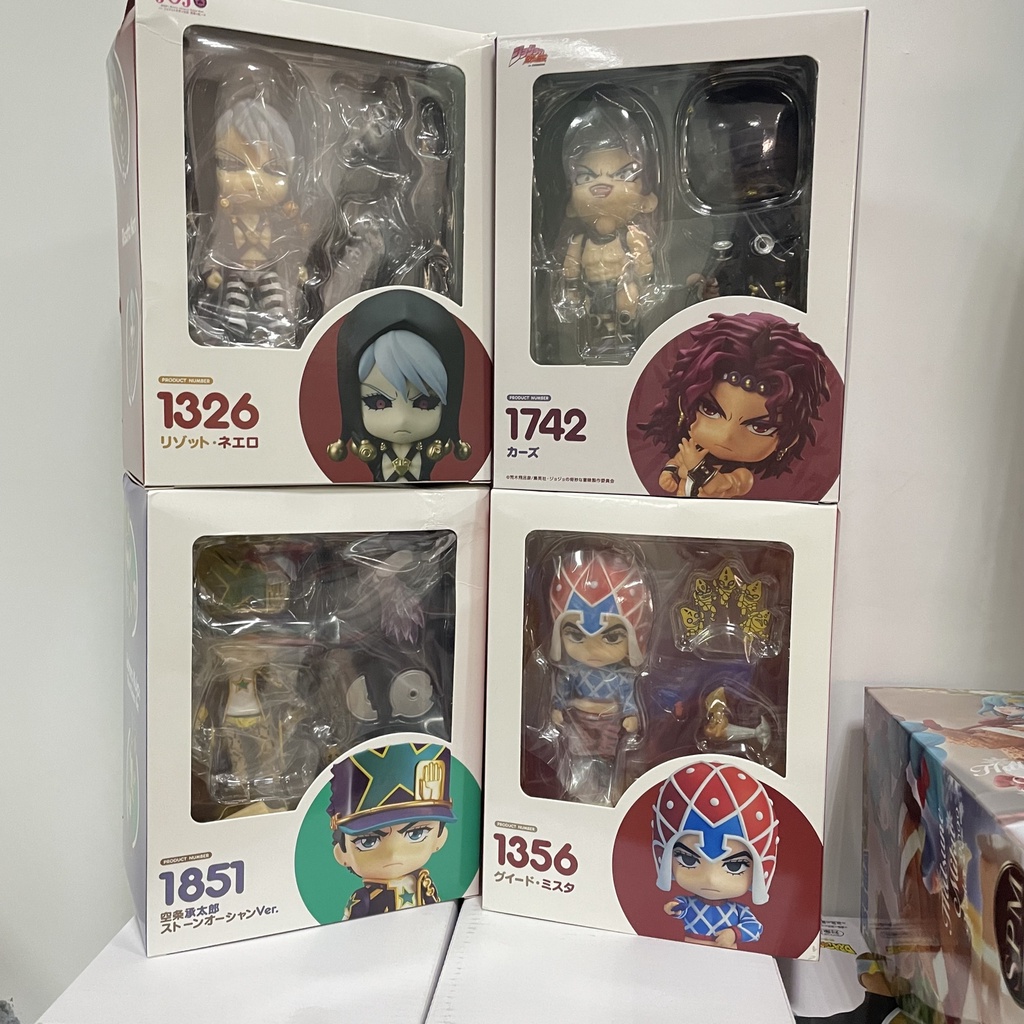 JOJOs Bizarre Adventure อะนิเมะตัวเลข Guido Mista 1356 Risotto Nero 1326 Kars 1742 Kujo Jotaro 1851 