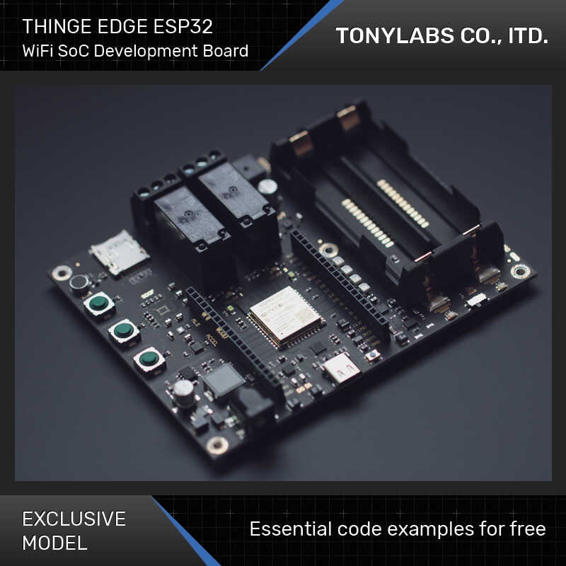 TONYLABS THING EDGE ESP32-ROOM-32D SoC WiFi IoT เครื่องพิมพ์ไร้สาย 3 มิติ