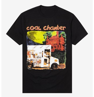 เสื้อยืด พิมพ์ลายอัลบั้ม Coal Chamber Debut