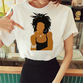 เสื้อยืด พิมพ์ลายการ์ตูน Fugees แฟชั่นฤดูร้อน สําหรับผู้หญิง