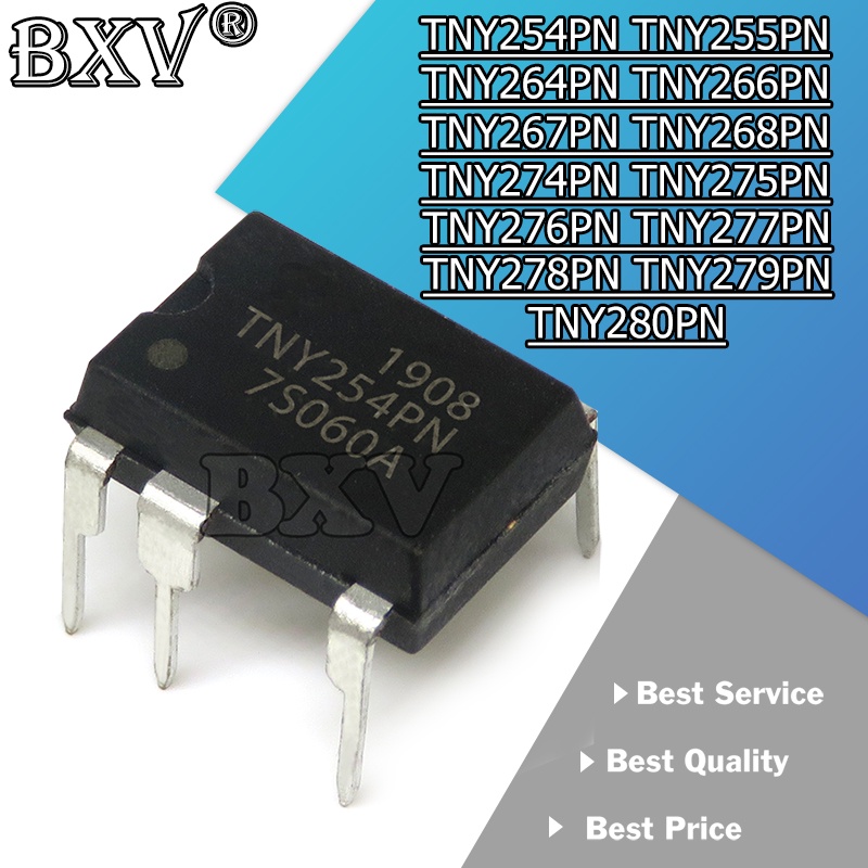 ชิป DIP DIP-7 10 ชิ้น รุ่น TNY277PN/TNY254PN/TNY255PN/TNY264PN/TNY266PN/TNY267PN/TNY268PN/TNY274PN/TNY275PN/TNY276PN/TNY278PN/TNY279PN/TNY280PN