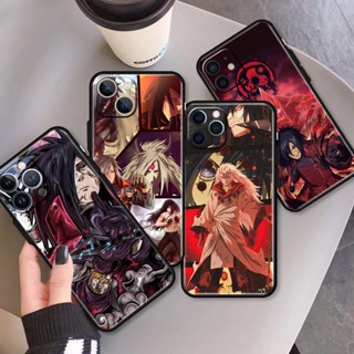 Apple iPhone 7 8 SE 13 14 PRO MAX PLUS MINI Naruto Uchiha Madara ซิลิโคนนิ่ม ป้องกันกล้อง เคสโทรศัพท์