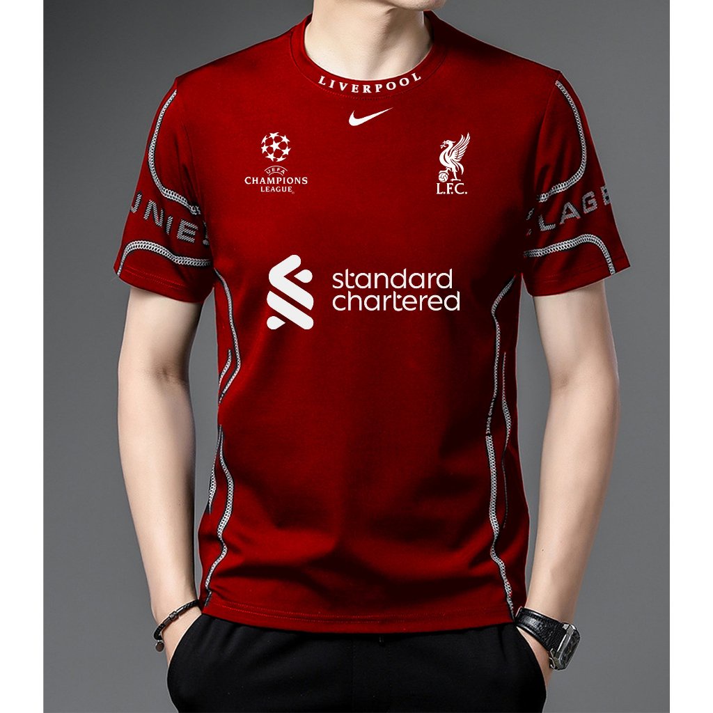 เสื้อยืดคอกลม ใส่สบาย แฟชั่นทันสมัย สําหรับผู้ชาย 2024