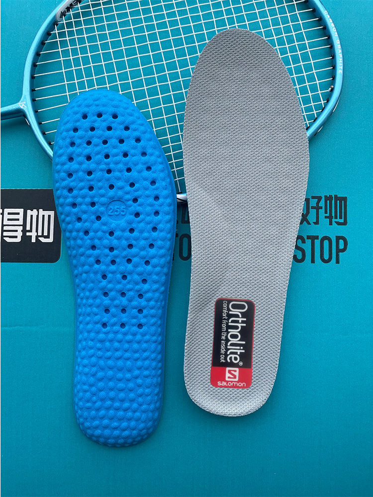 [Footprint] ปรับให้เข้ากับ Salomon|Salomon Dedicated Insole ชายระงับกลิ่นกาย Breathable ดูดซับเหงื่อกีฬา Shock-Absorbing Shi-Stepping Anti-Slip