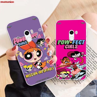 เคสโทรศัพท์ซิลิโคน TPU แบบนิ่ม ลาย 05 powerpuff girls สําหรับ Xiaomi Mix Note Max 2 3 A1 A2 5 5C 5S 6 8 9 SE Lite Plus F1