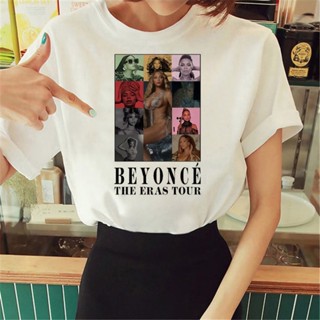 Beyonce เสื้อยืด ลายการ์ตูนอนิเมะ มังงะตลก สําหรับผู้หญิง y2k