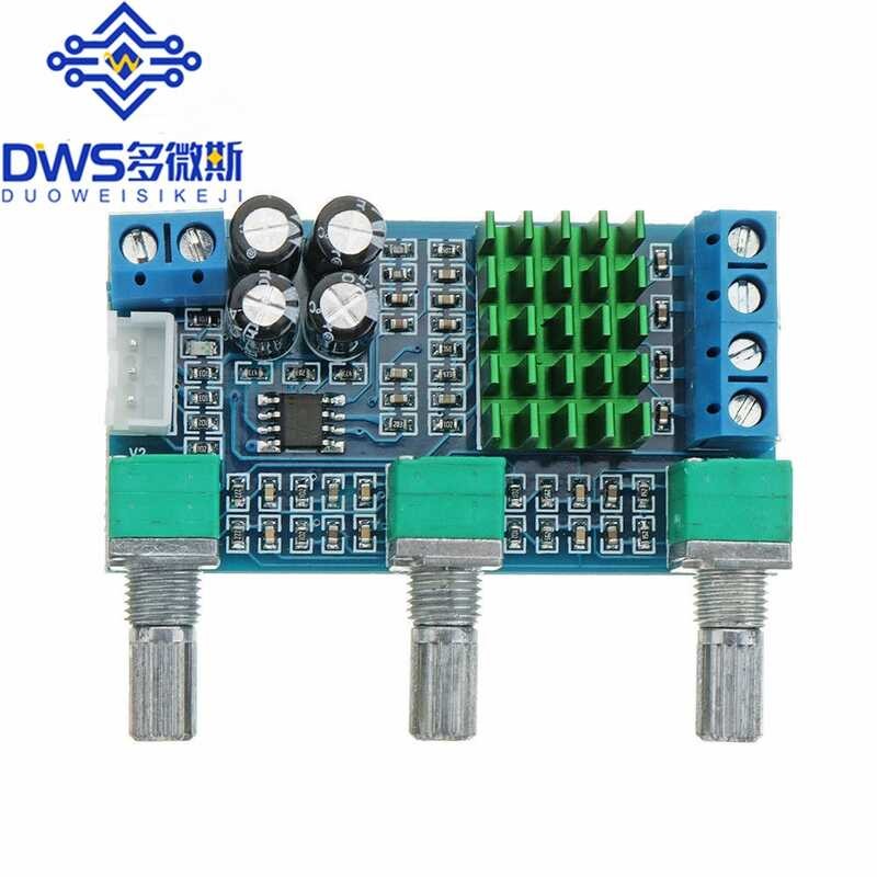 ❤ Xh-M567 เปลี่ยน Tpa31d2 Dual Channel ดิจิตอลแอมป์บอร์ดปรับเบส
