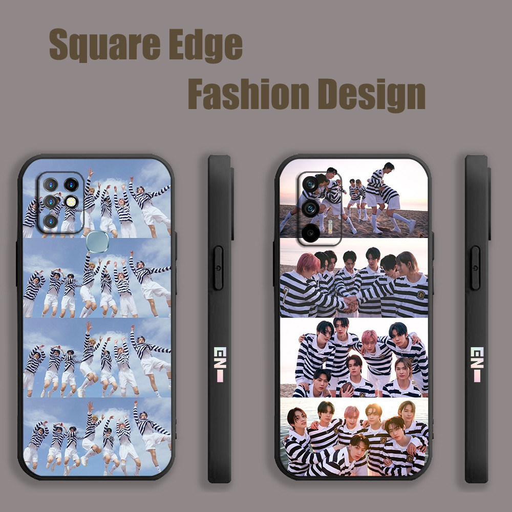 ปลอกสําหรับRealme 5 Pro C17 9 Narzo 50A 50 C51 53 V23 Plus 11 enhypen Group ot7 DIMENSION DILEMMA IA