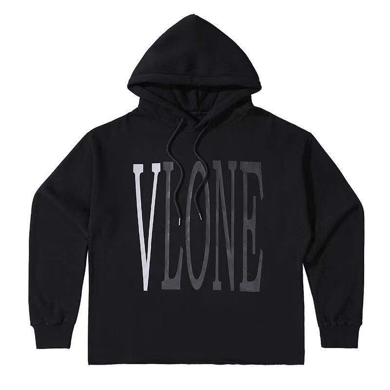 ♞,♘ยุโรป American Street Wear New York Limited HDPK VLONE สะท้อนแสง Big V เสื้อกันหนาวผู้ชาย High S