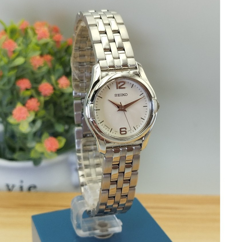 นาฬิกาข้อมือผู้หญิง SEIKO Japan สแตนเลส (ของแท้ รับประกัน1ปี)