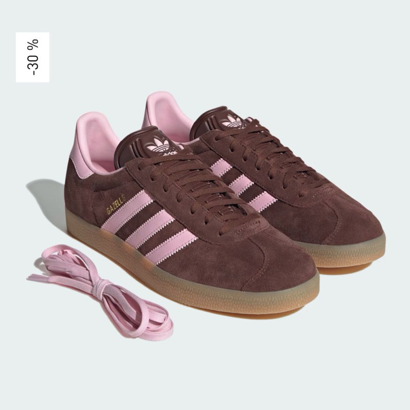 ♞,♘,♙[ PRE-ORDER ]  Adidas W Gazelle Indoor Auburn Clear Pink / ช็อปเกาหลี bvc