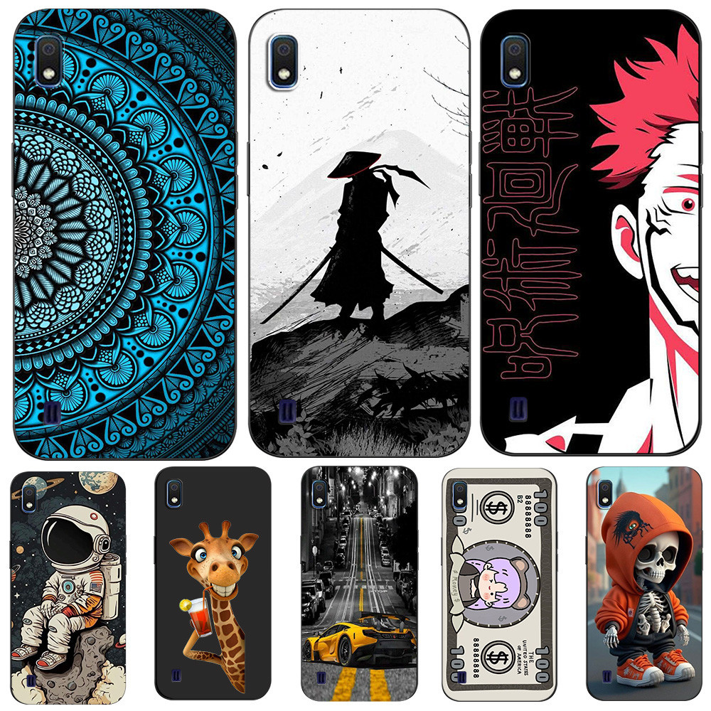 SAMSUNG สําหรับSamsung A10 กรณีซิลิคอนโทรศัพท์ปกหลังสําหรับSamsung Galaxy A10 GalaxyA10 10 SM-A105F 