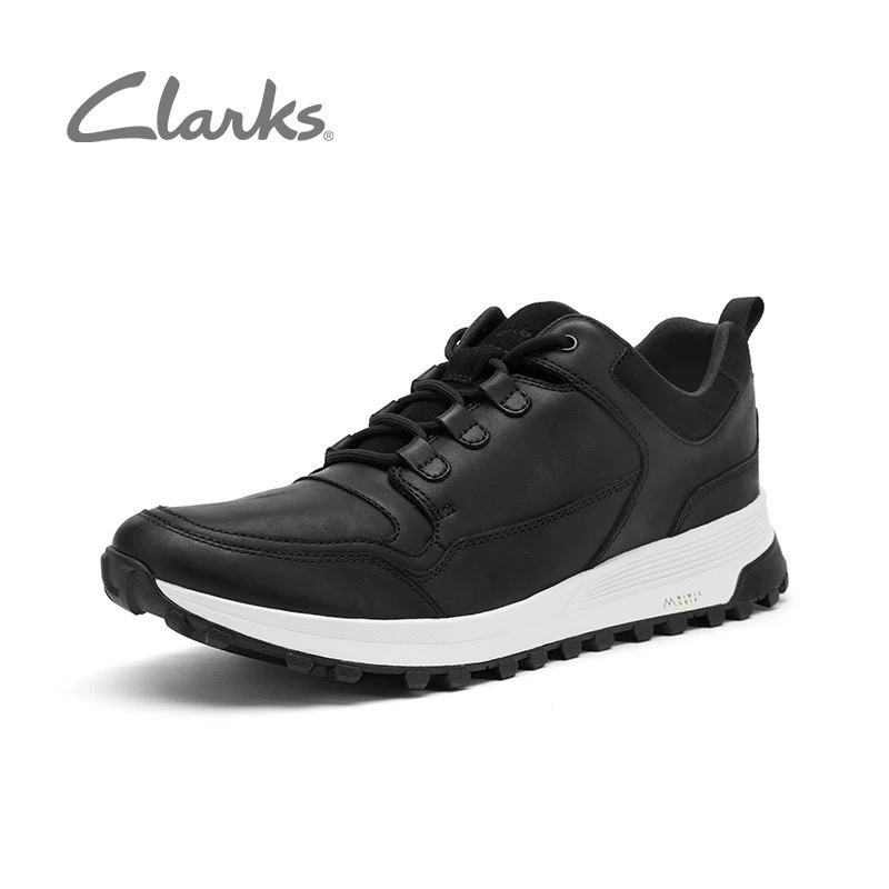 Clarks รองเท้ากีฬากลางแจ้งสำหรับผู้ชาย รองเท้าสบาย ๆ กันกระแทกสวมใส่สบาย ๆ