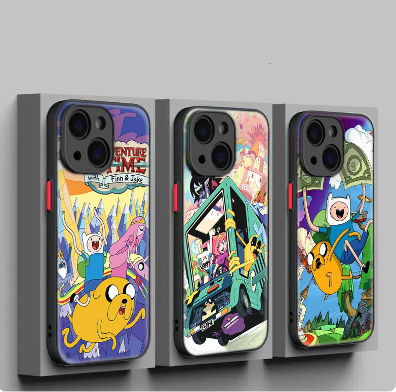 เคสโทรศัพท์มือถือแบบนิ่ม ลาย Adventure Time K126 สําหรับ iPhone SE SE2 SE3 7 8 Plus XR XS Max 11 Pro Max