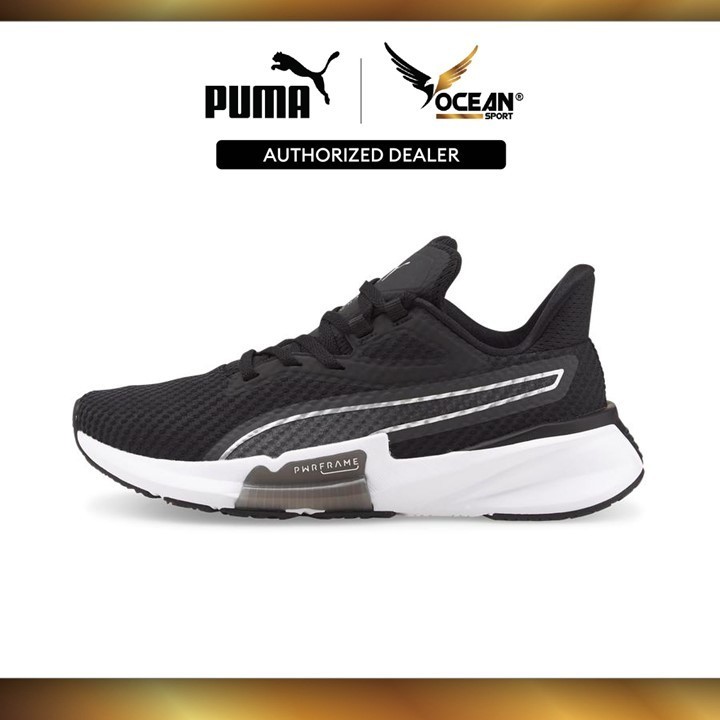 Puma Women PWRFrame TR Wns Training Shoe (ดํา-ขาว) 37617001