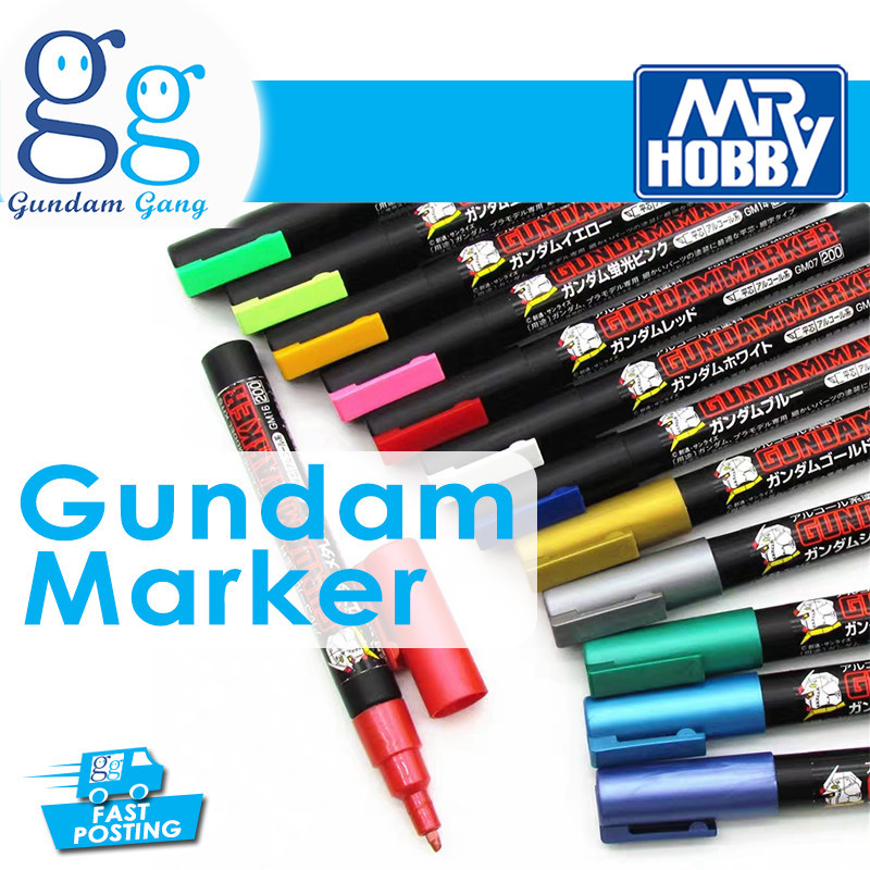 นาย Hobby Gundam Marker GM04 GM05 GM06 GM07 GM08 GM09 GM10 GM11 GM12 GM13 GM15 GM16 GM17 GM18 GM300 