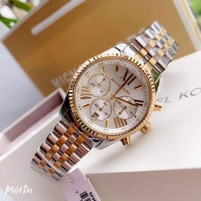 นาฬิกาข้อมือชาย/หญิง 2กษัตริย์ NEW    % รุ่น #mk5955  รับบัตรเครดิต