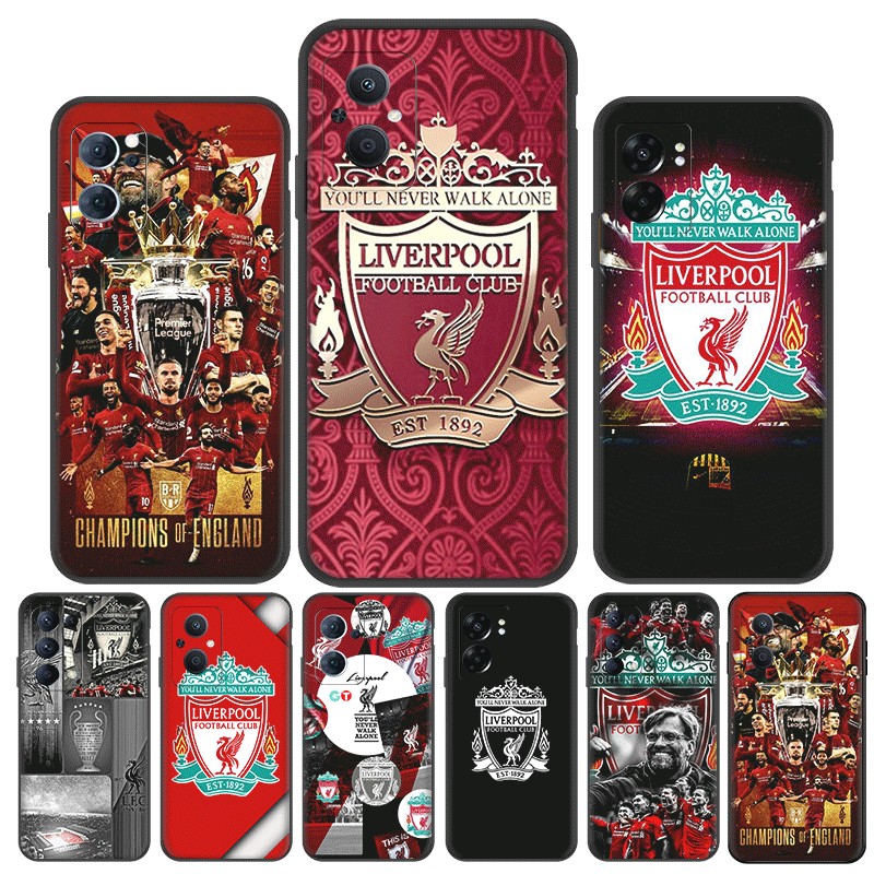 เคสโทรศัพท์ซิลิโคน TPU แบบนิ่ม ลาย Liverpool Football Club สําหรับ OPPO A17K A16 A16S 2021 A16k A16E A55 5G A57 4G 2022 A57S 4G 2022