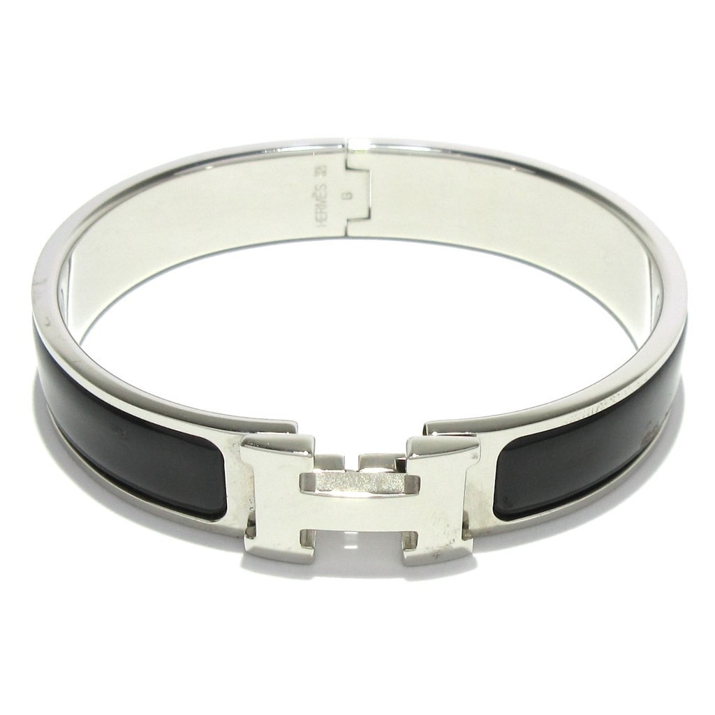 สินค้ามือสอง HERMES bangle Silver black