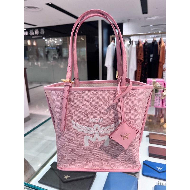 ,,**พร้อมส่ง ของแท้** MCM HIMMEL Mini Tote bag น่ารัก fdki