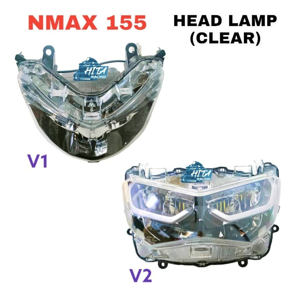 Yamaha Nmax NMax 155 NMAX155V1 NMAX155 V1 NMAX155V2 NMAX155 V2 ไฟหน้า LED NAKASONE