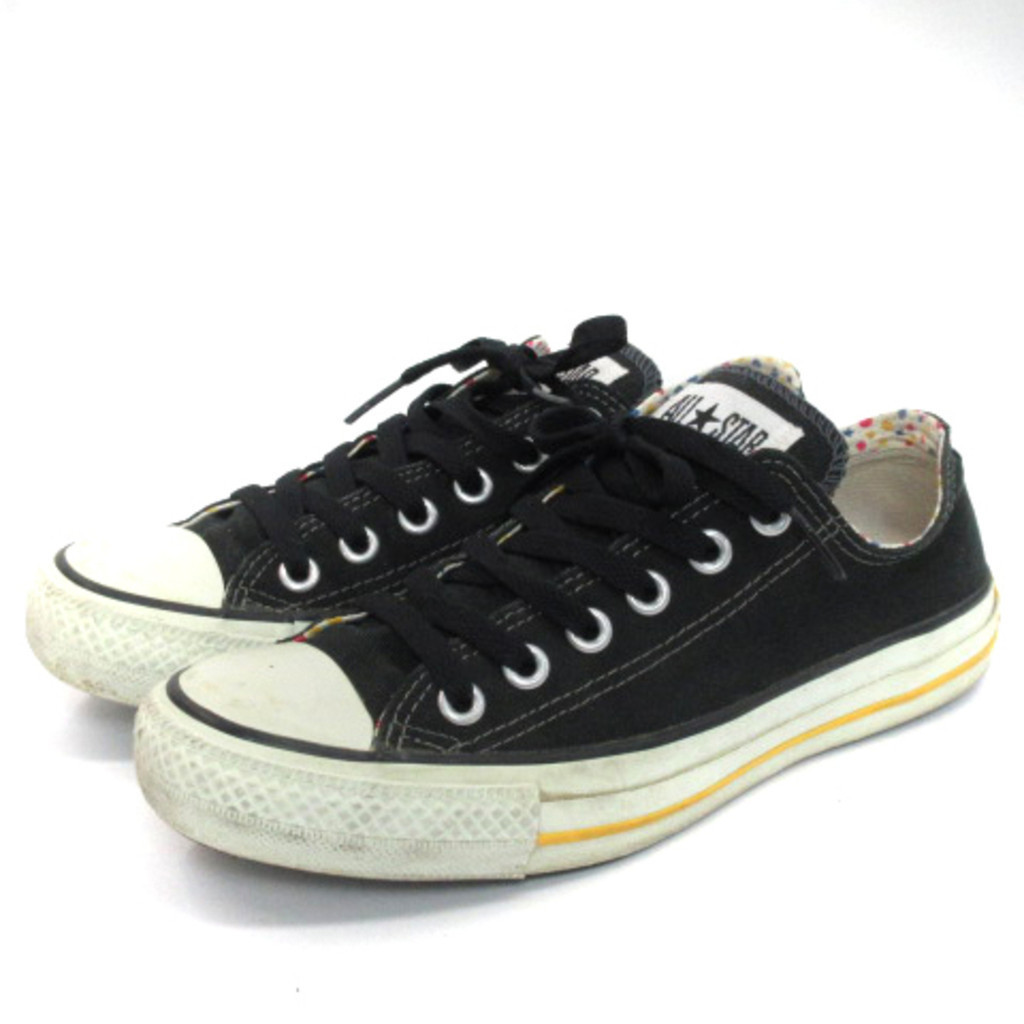 รองเท้าผ้าใบ Converse All Star สีดํา 24 ซม. จากญี่ปุ่น มือสอง
