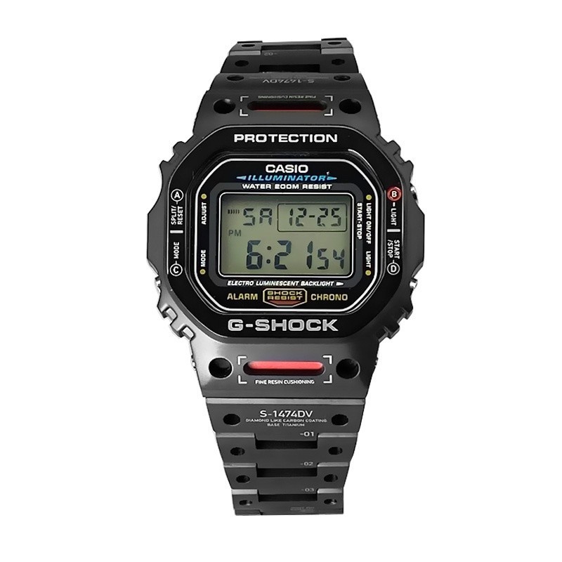 สายนาฬิกาข้อมือไทเทเนียม สําหรับ Casio DW 5600 DW5610 GMW-B5000 5035 5030 Bezel Frame GW-M5610 GW-M