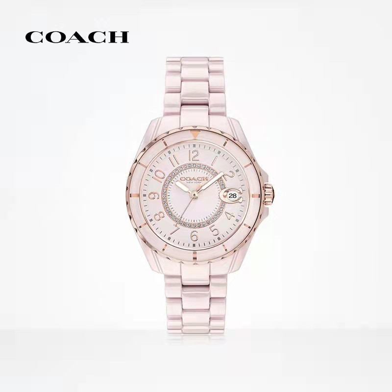 ♞,♘,♙นาฬิกา COACH นาฬิกาข้อมือผู้หญิง แบรนด์เนม ของแท้ รุ่น 14503463 COACH นาฬิกาข้อมือ Watch โค้ช