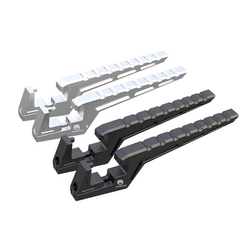 ❥ สําหรับ Honda Cr80r Cr85r Cr125r Cr250r Cr500r Off-Road Passenger Foot Peg Extensions