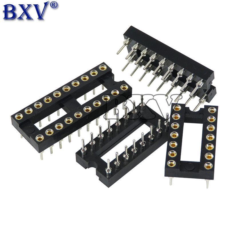 ซ็อกเก็ตเชื่อมต่อ IC DIP 6 8 14 16 18 20 24 28 40 Pin DIP6 DIP8 DIP14 DIP16 DIP18 DIP20 DIP28 DIP40 Pin 10 ชิ้น - รูปที่ 2